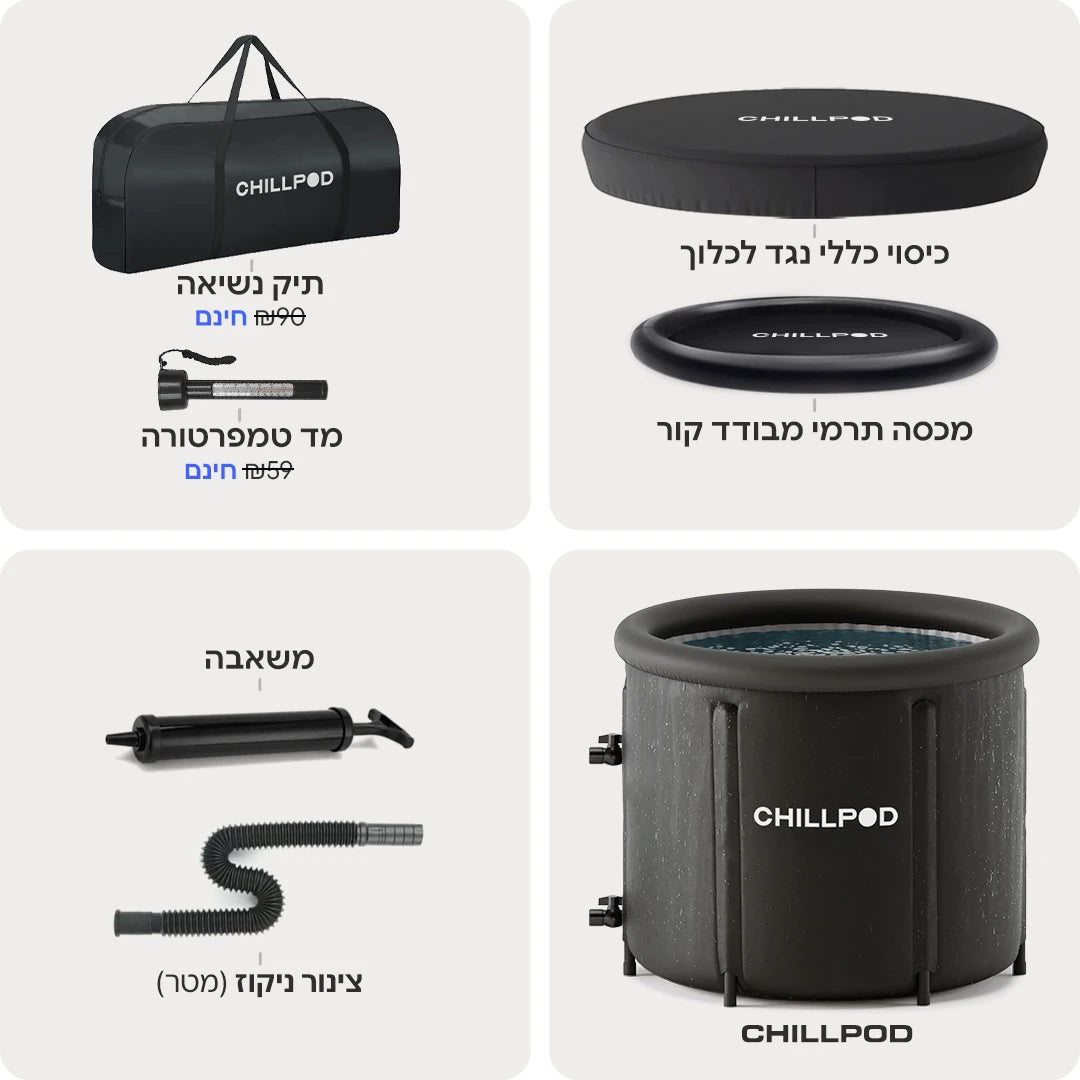 אמבטיית קרח ביתית