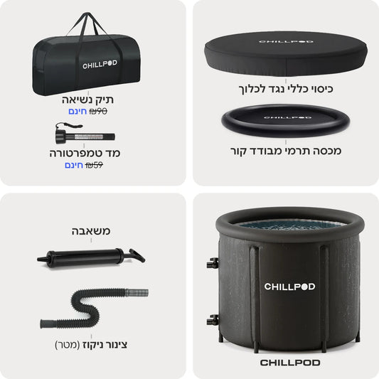אמבטיית קרח ביתית