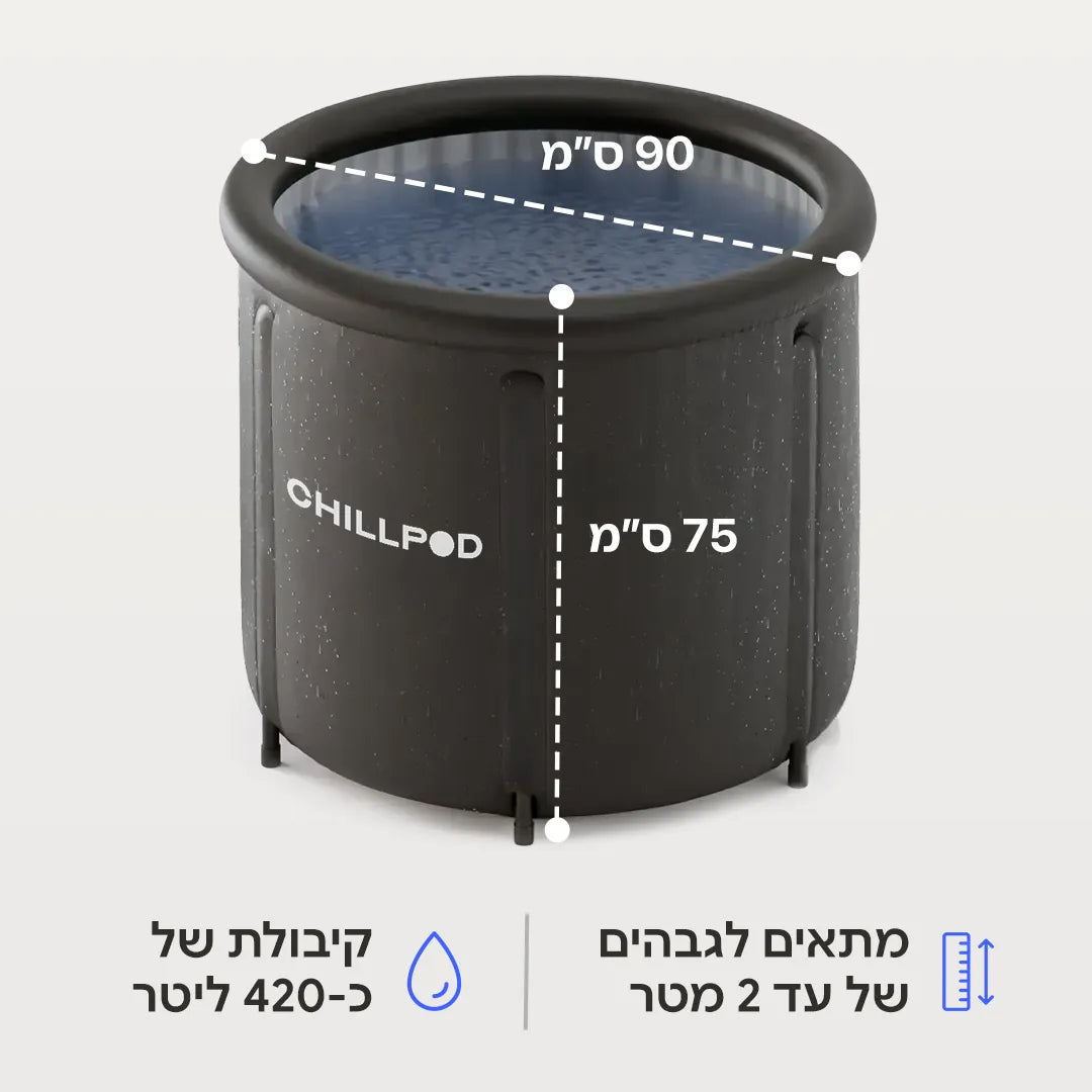 אמבטיית קרח ביתית