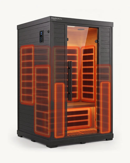 Pulse II • סאונת אינפרא אדום זוגית עוצמתית